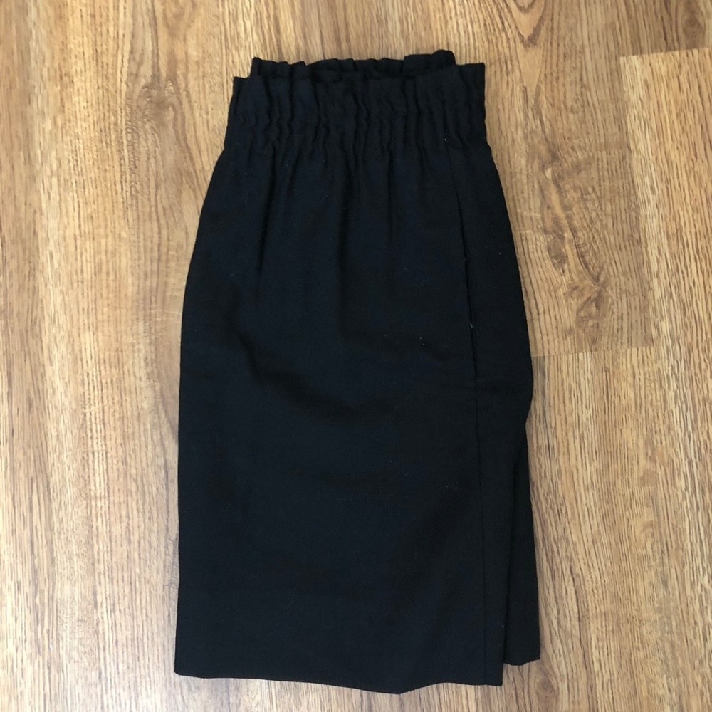 J.Crew Black Sidewalk Skirt